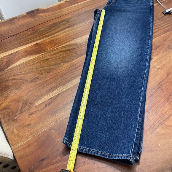 I SHIP PURO 😊 NWT Levi's Dad Jean - Mid-rise loose jeans - Indigo blue - Sz 29 - Picture 12 of 13